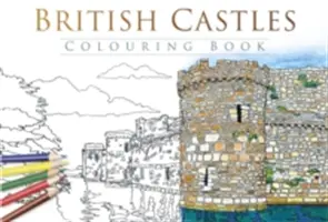 Omaľovánky britských hradov - British Castles Colouring Book