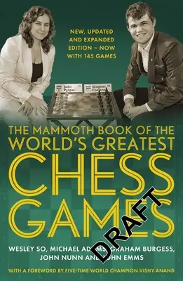 Mamutia kniha najväčších šachových hier sveta: New Edn - The Mammoth Book of the World's Greatest Chess Games: New Edn