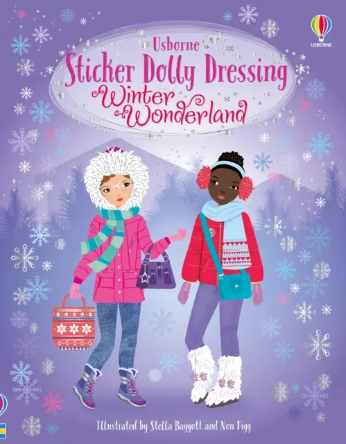 Nálepka Dolly Obliekanie Zimná krajina zázrakov - Sticker Dolly Dressing Winter Wonderland