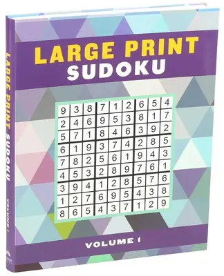 Sudoku vo veľkom formáte 1. zväzok, 1 - Large Print Sudoku Volume 1, 1