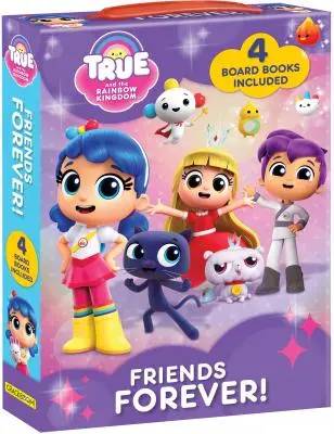 Pravda a dúhové kráľovstvo: Priatelia navždy: 4 knihy v balení - True and the Rainbow Kingdom: Friends Forever: 4 Books Included
