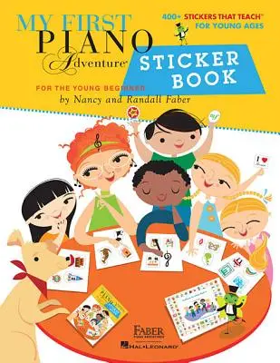 Moje prvé klavírne dobrodružstvo Kniha samolepiek - My First Piano Adventure Sticker Book