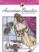 Omaľovánky Creative Haven American Beauties - Creative Haven American Beauties Coloring Book
