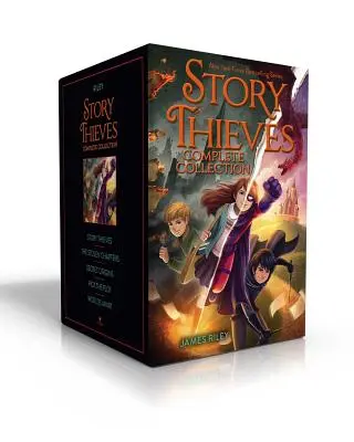Kompletná kolekcia Zlodeji príbehov: Zlodeji príbehov; Ukradnuté kapitoly; Tajný pôvod; Vyberte si zápletku; Rozdelené svety - Story Thieves Complete Collection: Story Thieves; The Stolen Chapters; Secret Origins; Pick the Plot; Worlds Apart
