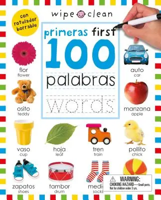 Utrite si čistotu: Prvé 100 slov dvojjazyčne - Wipe Clean: First 100 Words Bilingual