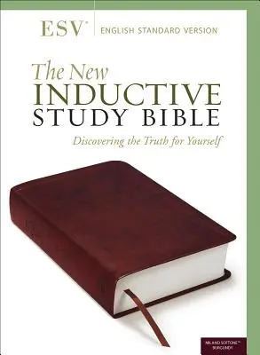Nová induktívna študijná Biblia Milano Softone(tm) (Esv, burgundská) - The New Inductive Study Bible Milano Softone(tm) (Esv, Burgundy)