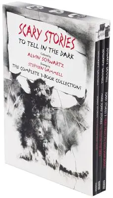 Strašidelné príbehy v papierovej väzbe: Kompletná kolekcia 3 kníh s klasickou kresbou Stephena Gammella - Scary Stories Paperback Box Set: The Complete 3-Book Collection with Classic Art by Stephen Gammell
