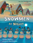 Snehuliaci v noci Lap Board Book - Snowmen at Night Lap Board Book