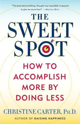Sladký bod: Ako dosiahnuť viac, keď robíte menej - The Sweet Spot: How to Accomplish More by Doing Less