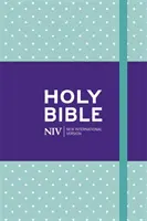 Biblia NIV vrecková mätová s bodkami v zošite - NIV Pocket Mint Polka-Dot Notebook Bible