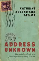 Adresa neznáma - Address Unknown