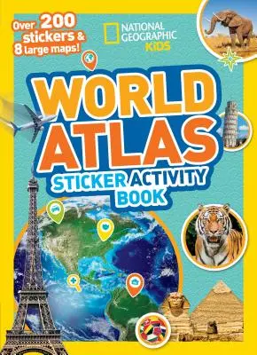 Atlas sveta Kniha aktivít so samolepkami - World Atlas Sticker Activity Book