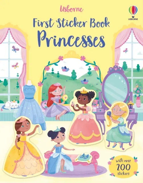 Prvá kniha samolepiek Princezné - First Sticker Book Princesses