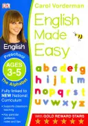 English Made Easy: The Alphabet, Ages 3-5 (Preschool) - Podporuje národné učebné osnovy, cvičebnica angličtiny - English Made Easy: The Alphabet, Ages 3-5 (Preschool) - Supports the National Curriculum, English Exercise Book