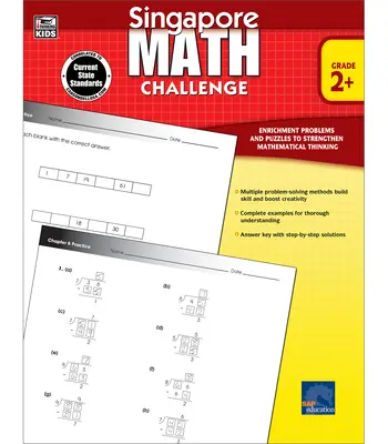 Singapurská matematická výzva, 2. - 5. ročník - Singapore Math Challenge, Grades 2 - 5