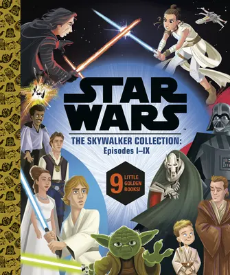 Hviezdne vojny Epizódy I - IX: Zlatá knižka (Star Wars) - Star Wars Episodes I - IX: A Little Golden Book Collection (Star Wars)