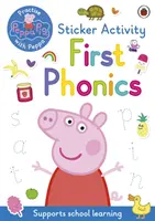 Prasiatko Peppa: Precvičovanie s Peppou: prvá fonetika - samolepková kniha aktivít - Peppa Pig: Practise with Peppa: First Phonics - Sticker Activity Book