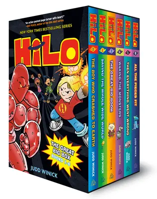 Hilo: Veľká veľká škatuľa (knihy 1-6) - Hilo: The Great Big Box (Books 1-6)