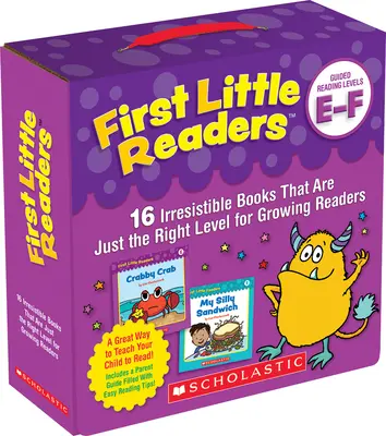 Prví malí čitatelia: (balenie pre rodičov): 16 neodolateľných kníh, ktoré sú tou správnou úrovňou pre rastúcich čitateľov - First Little Readers: Guided Reading Levels E & F (Parent Pack): 16 Irresistible Books That Are Just the Right Level for Growing Readers