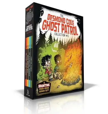 Zbierka Desmond Cole Ghost Patrol #2: Strašidelný knihovník; Veľký neporiadok s príšerami; Námesačný snehuliak; Príbehy pri táboráku - The Desmond Cole Ghost Patrol Collection #2: The Scary Library Shusher; Major Monster Mess; The Sleepwalking Snowman; Campfire Stories