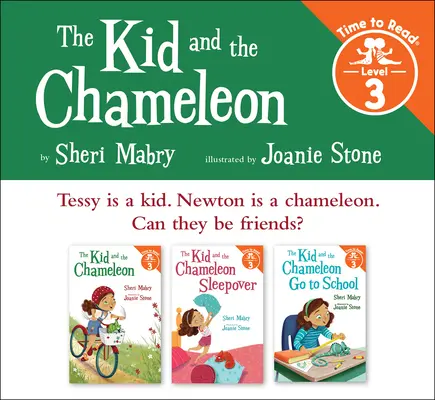 Dieťa a chameleón Set č. 1 (Dieťa a chameleón: Čas na čítanie, 3. úroveň) - The Kid and the Chameleon Set #1 (the Kid and the Chameleon: Time to Read, Level 3)