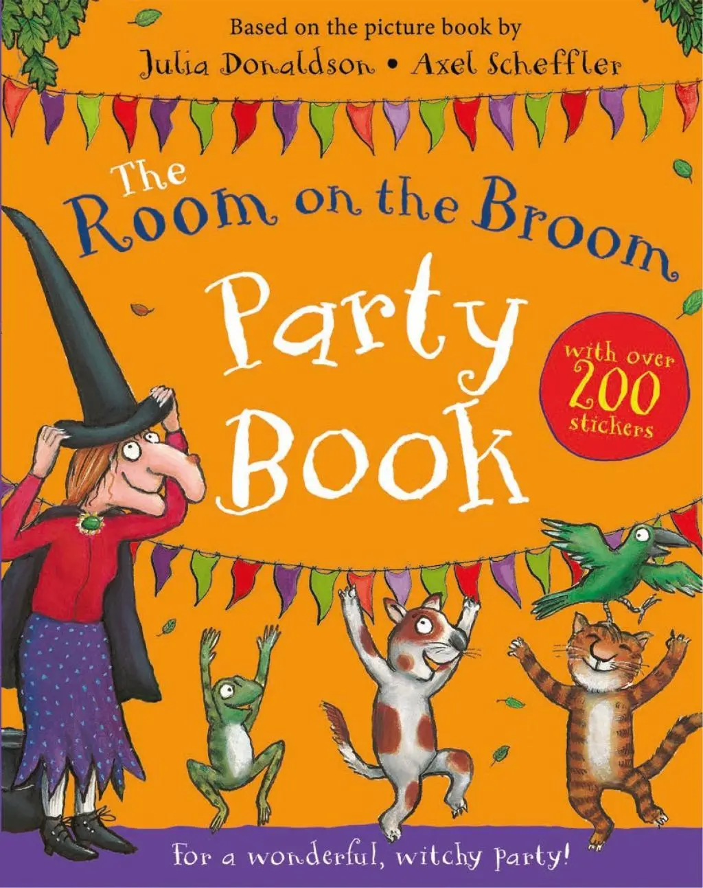 Izba na metle Párty kniha - Room on the Broom Party Book