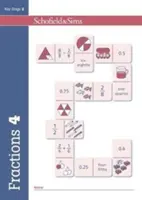 Zlomky, desatinné čísla a percentá Kniha 4 (4. ročník, 8-9 rokov) - Fractions, Decimals and Percentages Book 4 (Year 4, Ages 8-9)