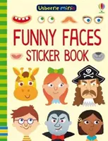 Zábavné tváre Kniha samolepiek - Funny Faces Sticker Book