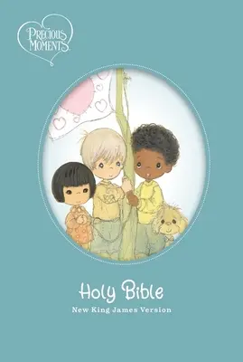 Nkjv, Biblia pre malé ruky Precious Moments, Teal, Hardcover, Comfort Print: Svätá Biblia, nová verzia kráľa Jakuba - Nkjv, Precious Moments Small Hands Bible, Teal, Hardcover, Comfort Print: Holy Bible, New King James Version