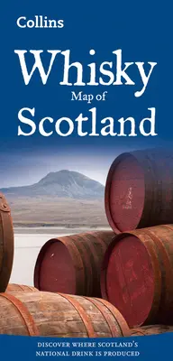 Whisky mapa Škótska - Whisky Map of Scotland