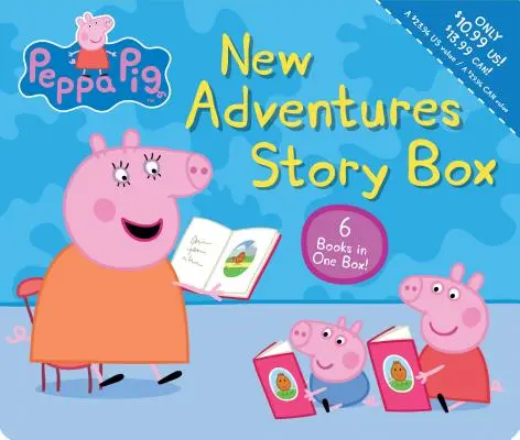 Príbehový box Nové dobrodružstvá (Prasiatko Peppa) - New Adventures Story Box (Peppa Pig)