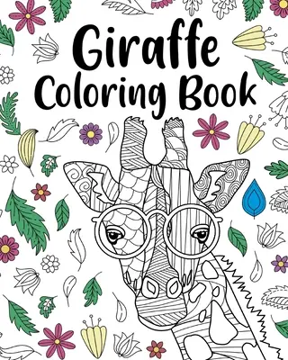 Omaľovánka žirafy - Giraffe Coloring Book