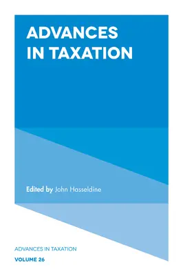 Pokroky v zdaňovaní - Advances in Taxation