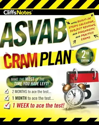 CliffsNotes ASVAB Cram Plan 2. vydanie - CliffsNotes ASVAB Cram Plan 2nd Edition