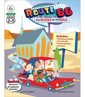 Route 66: Výlet po 66 knihách Biblie, 2. - 5. ročník - Route 66: A Trip Through the 66 Books of the Bible, Grades 2 - 5