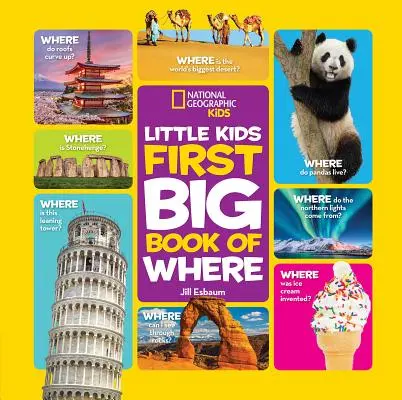 National Geographic Malá detská prvá veľká kniha Kde - National Geographic Little Kids First Big Book of Where