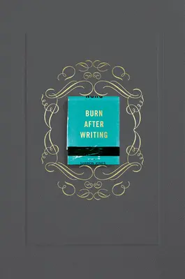 Burn After Writing (Gray) / Vypáliť po písaní (šedá) - Burn After Writing (Gray)