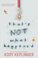 To sa nestalo - That's Not What Happened