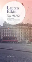 Č. 91/92: poznámky o dochádzaní do práce v Paríži - No. 91/92: notes on a Parisian commute