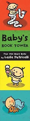 Detská knižná veža: Štyri miniknižky - Baby's Book Tower: Four Mini Board Books