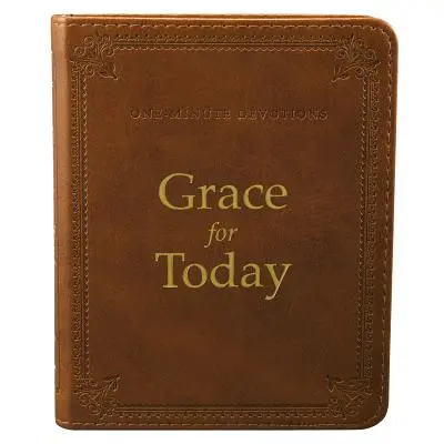 Minútové pobožnosti Milosť na dnes LuxLeather - One Minute Devotions Grace for Today LuxLeather