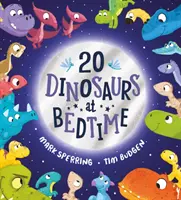 Dvadsať dinosaurov pred spaním (PB) - Twenty Dinosaurs at Bedtime (PB)