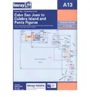 Imray Iolaire mapa A13 - Juhovýchodné pobrežie Portorika - Imray Iolaire Chart A13 - South East Coast of Puerto Rico