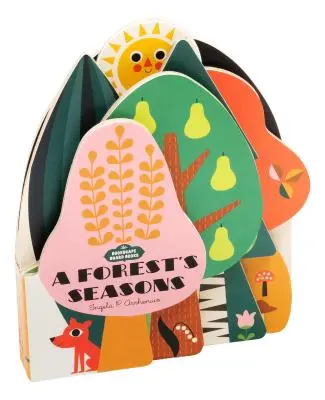 Bookscape Board Books (Knižná krajina): (Farebná nástenná kniha pre deti, lesná krajina pre batoľatá) - Bookscape Board Books: A Forest's Seasons: (Colorful Children's Shaped Board Book, Forest Landscape Toddler Book)