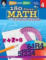 180 dní matematiky pre štvrtý ročník: Praktické cvičenia, hodnotenie, diagnostika - 180 Days of Math for Fourth Grade: Practice, Assess, Diagnose
