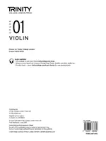 Trinity College London Violin Exam Pieces 2020-2023: (len časť) - Trinity College London Violin Exam Pieces 2020-2023: Grade 1 (part only)
