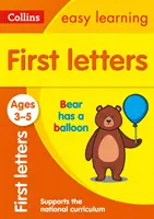 Prvé písmená 3 - 5 rokov - ideálne na domáce učenie - First Letters Ages 3-5 - Ideal for Home Learning
