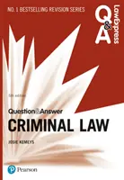 Právo Expres otázky a odpovede: Trestné právo, 5. vydanie - Law Express Question and Answer: Criminal Law, 5th edition