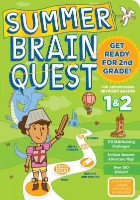 Letné mozgové úlohy: Medzi 1. a 2. ročníkom - Summer Brain Quest: Between Grades 1 & 2
