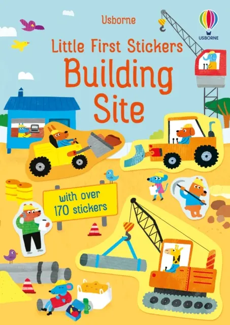 Malé prvé samolepky Stavebnica (Bingham Jane (EDFR)) - Little First Stickers Building Site (Bingham Jane (EDFR))